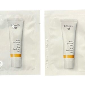 New Set of 2 Dr. Hauschka Rose Day Cream Light .05 fl. oz./1.5ml.